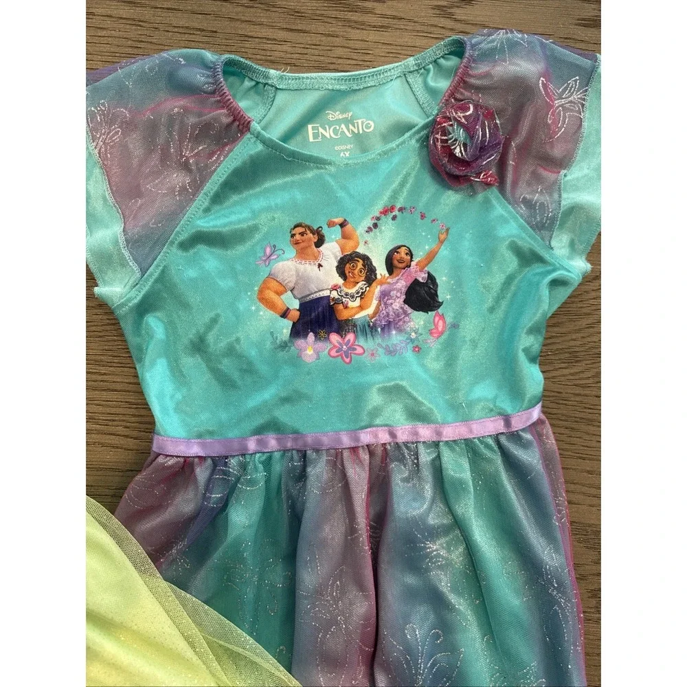 Lot Of 6 Disney Princess Nightgowns Size 6 - Picture 5 of 11
